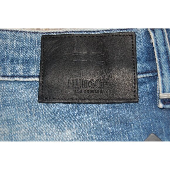 Hudson Los Angeles Coen Slim Denim Blue Jeans Men's 40x30 Button Fly $235 - Picture 11 of 11